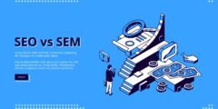 الفرق بين SEO و SEM: مفهوم كل منهما وأهميته في التسويق