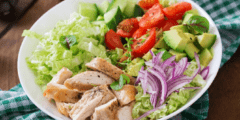 طريقة تحضير سلطة الدجاج اللذيذة بطريقة مبتكرة